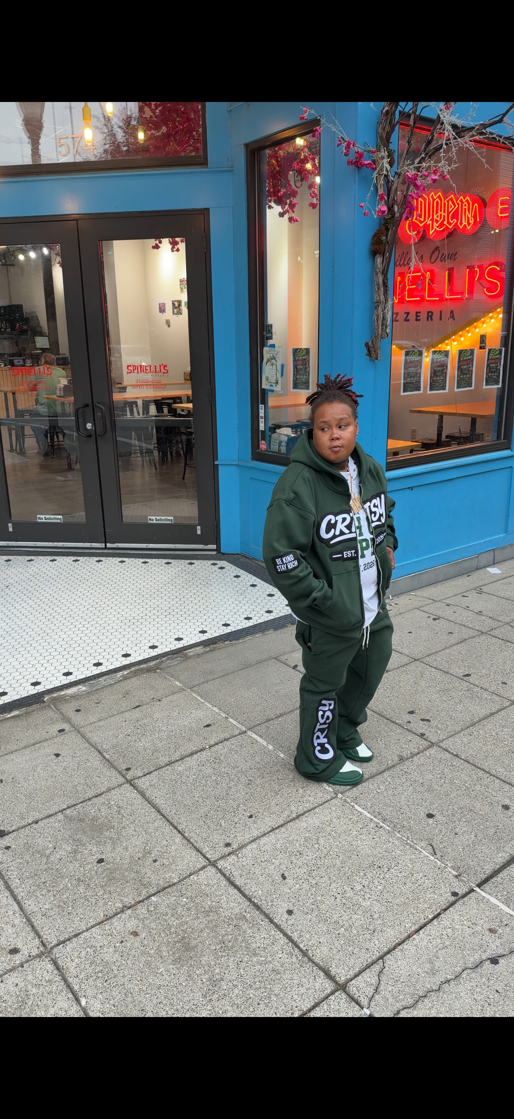 Rich Off Respect Zipped Hoodie