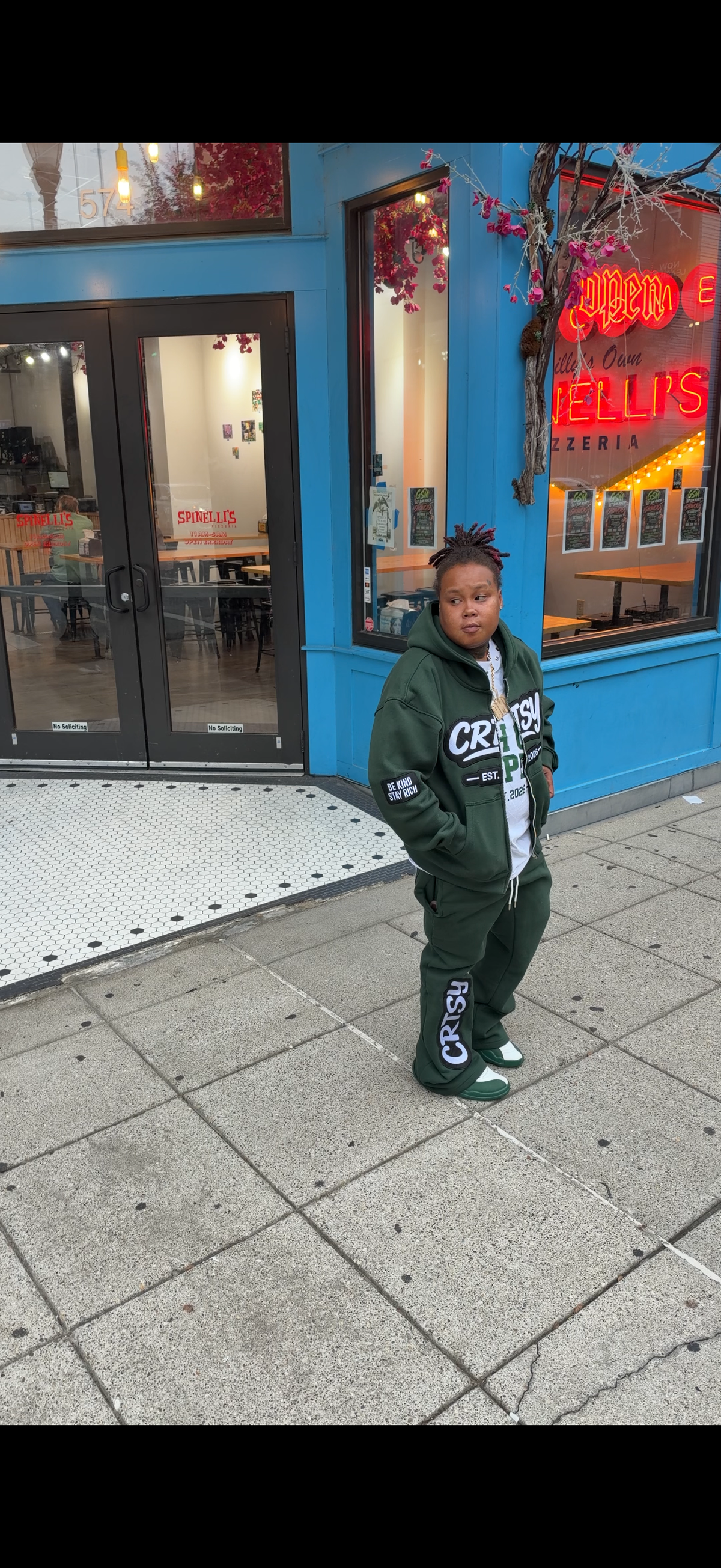 Rich Off Respect Zipped Hoodie